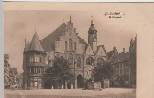 (74704) AK Hildesheim, Rathaus, vor 1945