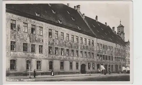 (74557) Foto AK Augsburg, Fuggerhaus, 1940