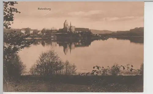 (74522) AK Ratzeburg, Blick über den See, vor 1920