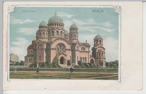 (74459) AK Riga, Kathedrale, bis 1905