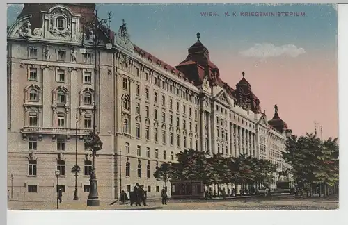 (74453) AK Wien, K.k. Kriegsministerium, vor 1920