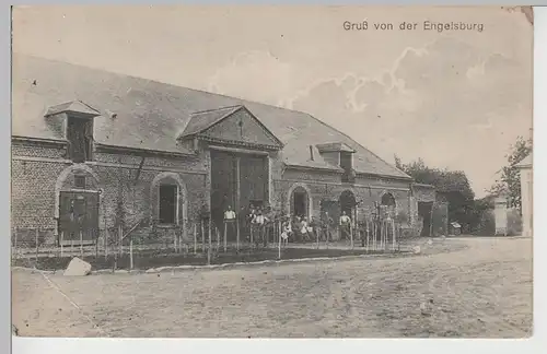 (73969) AK Gruß von der Engelsburg, 1. WK, Feldpostkarte 1914-18