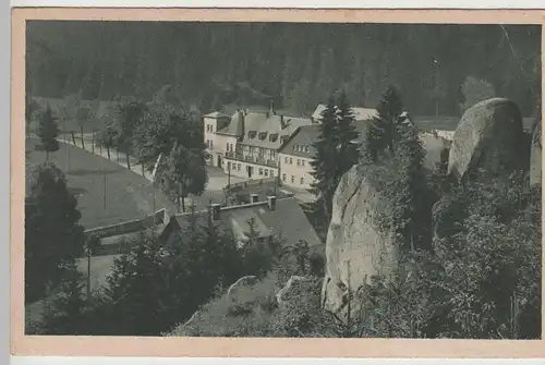 (73502) AK Erlabrunn, Erzgeb., Hotel Täumerhaus 1928