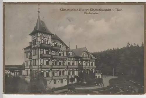 (73499) AK Bad Klosterlausnitz, Kinderheim 1943