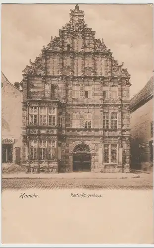 (73283) AK Hameln, Rattenfängerhaus, bis 1905