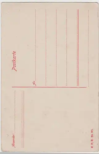 (73139) AK Heimliches Glück, Frau wartet a. Soldat 1.WK 1914/15