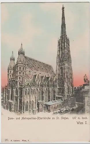 (72988) AK Wien, Stephansdom, bis um 1905