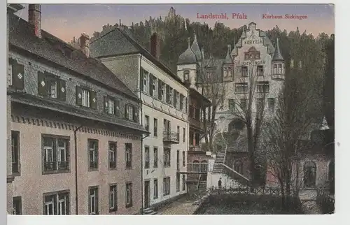 (72709) AK Landstuhl, Kurhaus Sickingen, 1918