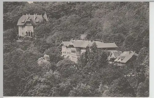 (72400) AK Gernrode, Haus Hagental, Feldpost 1915
