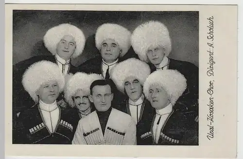 (72291) AK Ural Kosaken Chor, Dirigent: A. Scholuch vor 1945