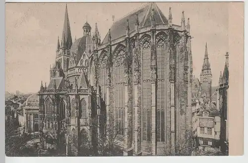 (72086) AK Aachen, Kaiserdom, Süd-Ost-Seite, vor 1945