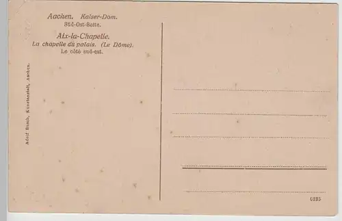 (72086) AK Aachen, Kaiserdom, Süd-Ost-Seite, vor 1945