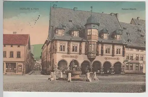 (72062) AK Goslar, Kaiserworth 1916