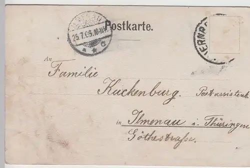 (71816) Künstler AK Nürnberg, Bratwurstglöcklein, 1906