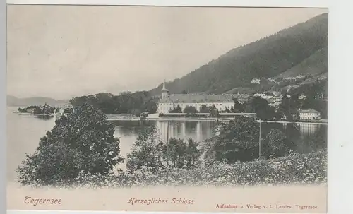 (71769) AK Tegernsee, Herzogliches Schloss 1908