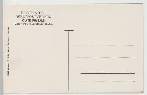 (71661) AK Aussicht vom Herzogstand gegen den Heimgarten, vor 1945