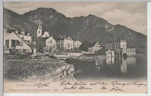 (71365) AK Vitznau, 1904