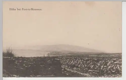 (71341) AK Höhe bei Pont-à-Mousson, 1915