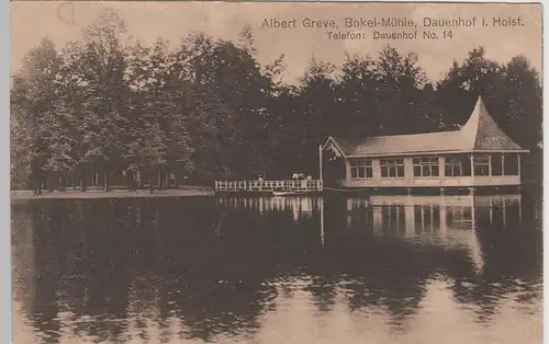 (71048) AK Dauenhof, Bokel-Mühle, 1925