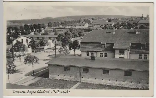 (70997) AK Truppenlager Ohrdruf, Teilansicht, 1938