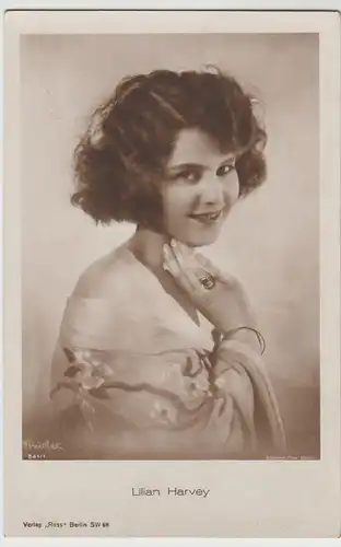(70994) Foto AK Schauspielerin Lilian Harvey, Ross Verlag vor 1945
