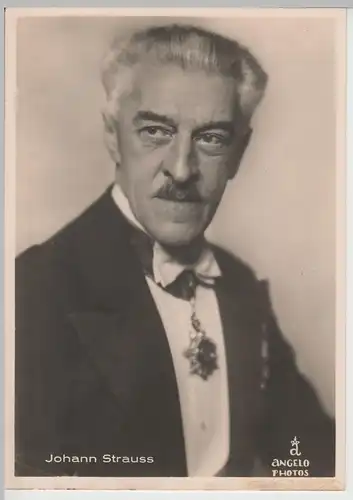 (70391) Foto AK Komponist Johann Strauss III., vor 1945
