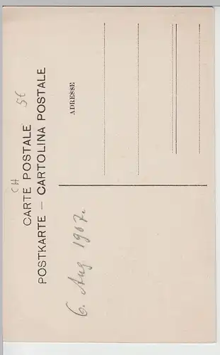 (70032) AK Stift Einsiedeln, Kirche m.d. Muttergottes-Kapelle, 1907