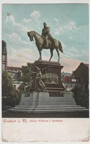 (69508) AK Frankfurt am Main, Denkmal Kaiser Wilhelm I., 1900