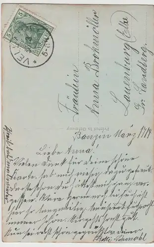 (68886) Foto AK Porträt junge Frau 1914
