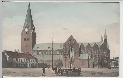 (67615) AK Aarhus, Århus, Domkirke 1909