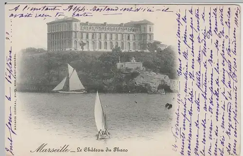 (67600) AK Marseille, Château du Pharo 1901