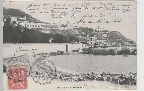 (67575) AK Nice, Nizza, La Réserve 1904