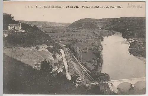 (67487) AK Carlux, Schloss, Château de Rouffillac, Vallée, vor 1945
