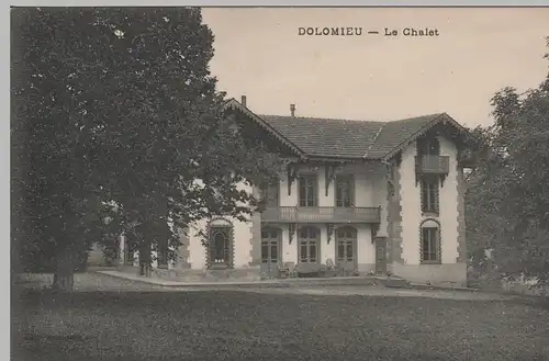 (67471) AK Dolomieu, Isère, Le Chalet, Villa, vor 1945