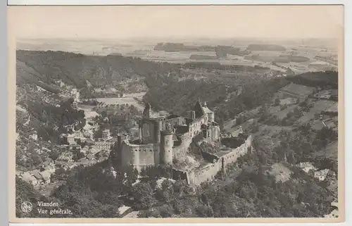 (67415) AK Vianden, Veianen, Veinen, Burg 1956