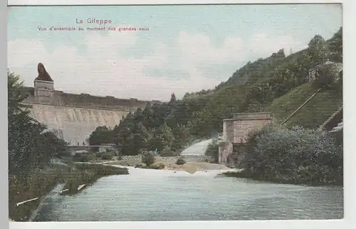 (67400) AK Gileppe-Talsperre, Löwe, vor 1945