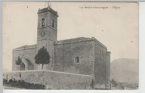 (67387) AK La Motte-Chalancon, Eglise, Kirche, vor 1945