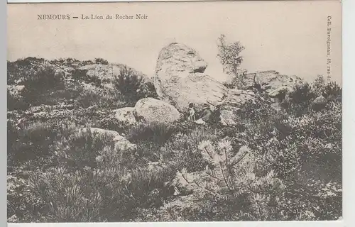 (67377) AK Nemours, Le Lion du Rocher Noir, vor 1945