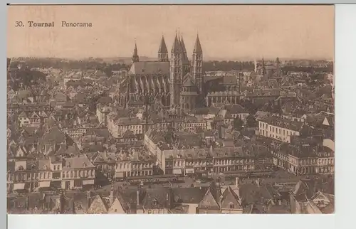 (67375) AK Tournai, Doornik, Kathedrale Notre-Dame, vor 1945