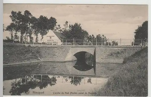 (67374) AK Nieuport, Nieuwpoort, L'arche de Noé, ancien canal de Furnes