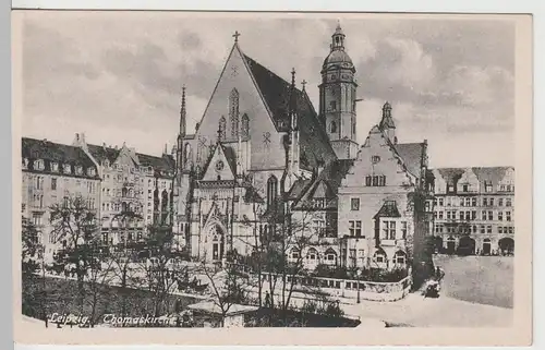 (67349) AK Leipzig, Thomaskirche, vor 1945