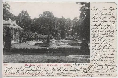 (67080) AK Delden, an der Orangerie bei Twickel 1900