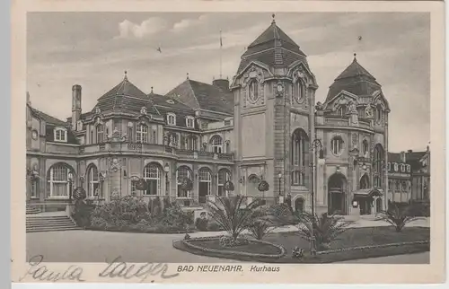 (66526) AK Bad Neuenahr, Kurhaus, 1917