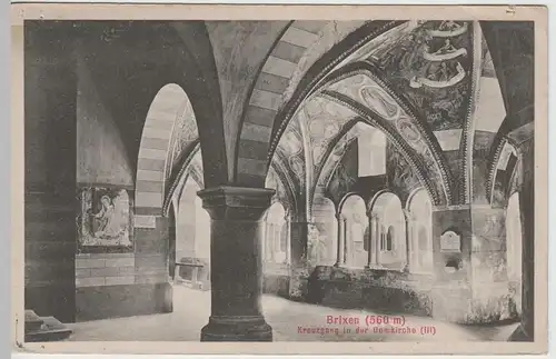 (65506) AK Brixen, Kreuzgang in der Domkirche 1911