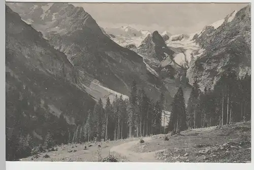 (65494) AK Trafoi, Partie z.d. heiligen 3 Brunnen, vor 1945