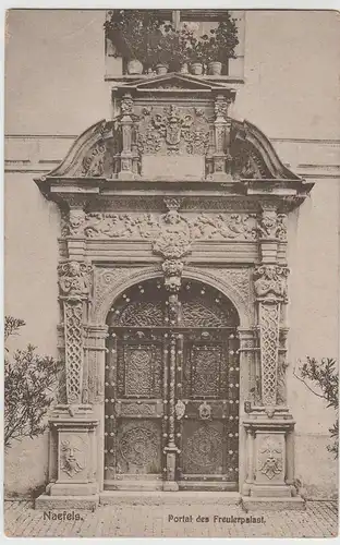 (65481) AK Naefels, Näfels, Portal des Freulerpalast, vor 1945