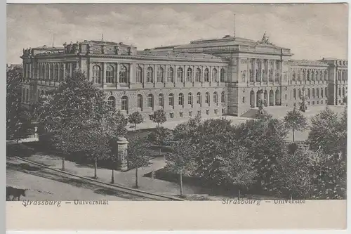 (65416) AK Strasbourg, Straßburg, Universität, vor 1945
