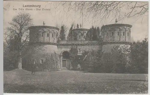 (65396) AK Luxembourg, Luxemburg, Le Trois Glands, Drei Eicheln 1912