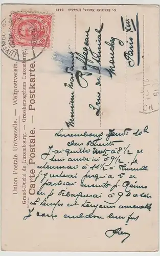 (65393) AK Luxembourg, Luxemburg, Portail de la Cathédrale 1912