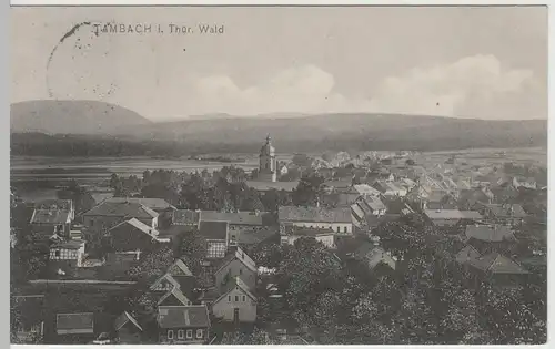(65293) AK Tambach, Gesamtansicht, 1911